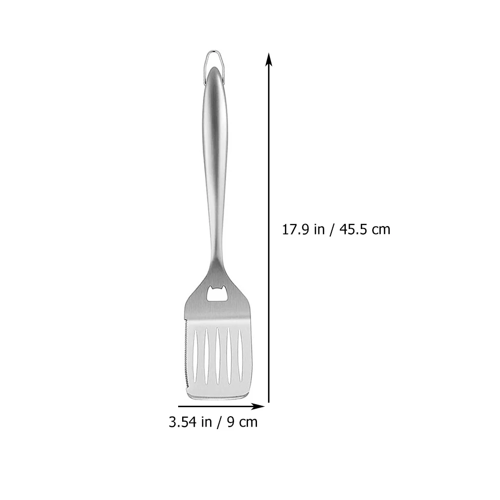 

Stainless Steel Bbq Shovel Portable Cooking Tool Outdoor Camping Spatula Kitchen Supply Grill Accessories Barbecue