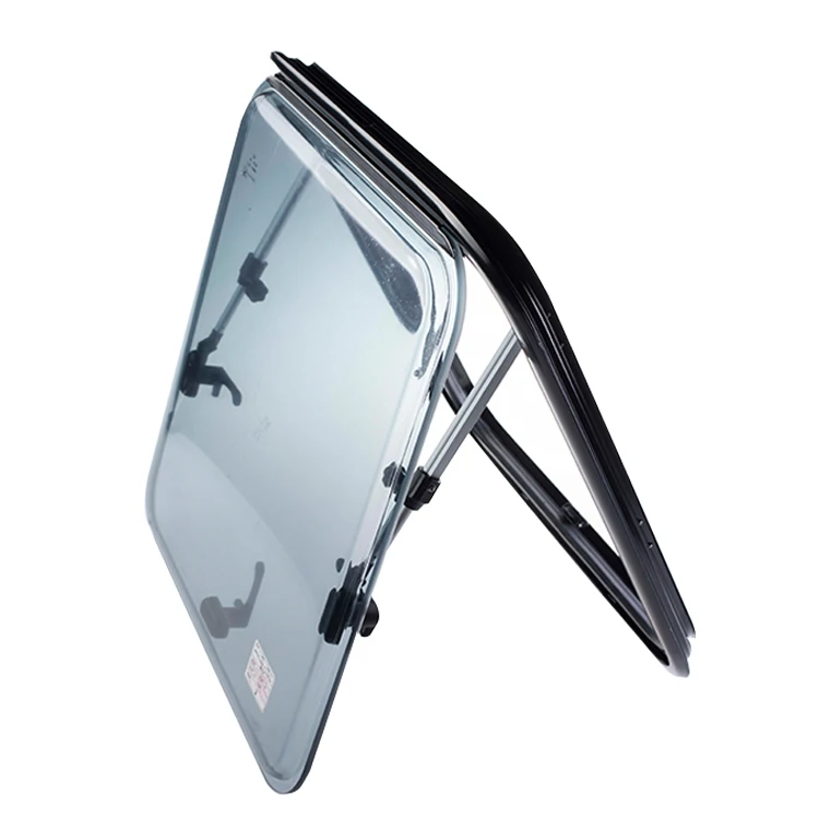 Low Price And High Quality SANJO RV Windows Custom LOGO 500*450mm Double Glazing Window Trailer Windows