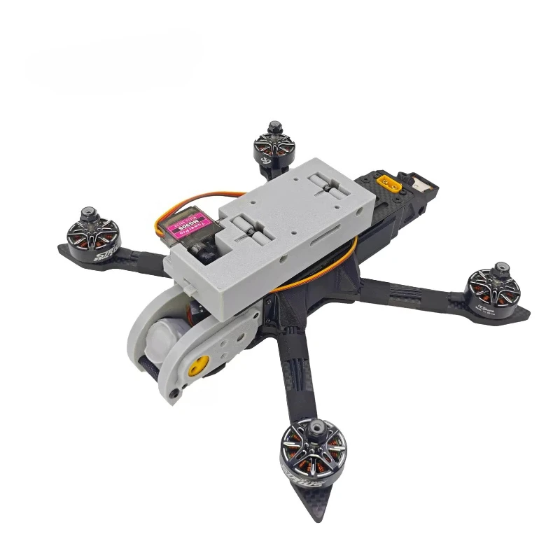 Large UAV-mounted Payload Release Dropper Servo-controlled Thrower Device Mounting Board Installation for RC Racing Drone