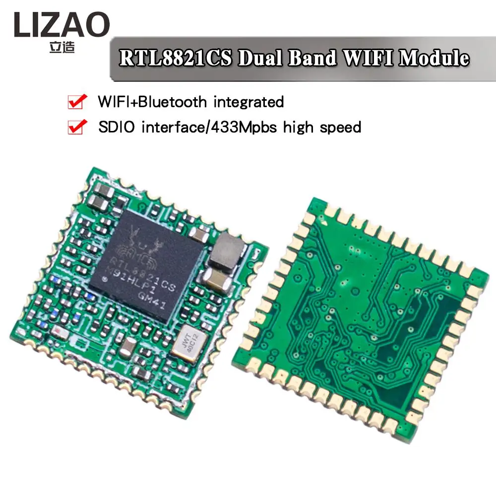 Módulo Bluetooth WAVGAT, Big Factory Interface USB, RTL8821CU, Olzhitong, Flink6221E-UUCWiFi