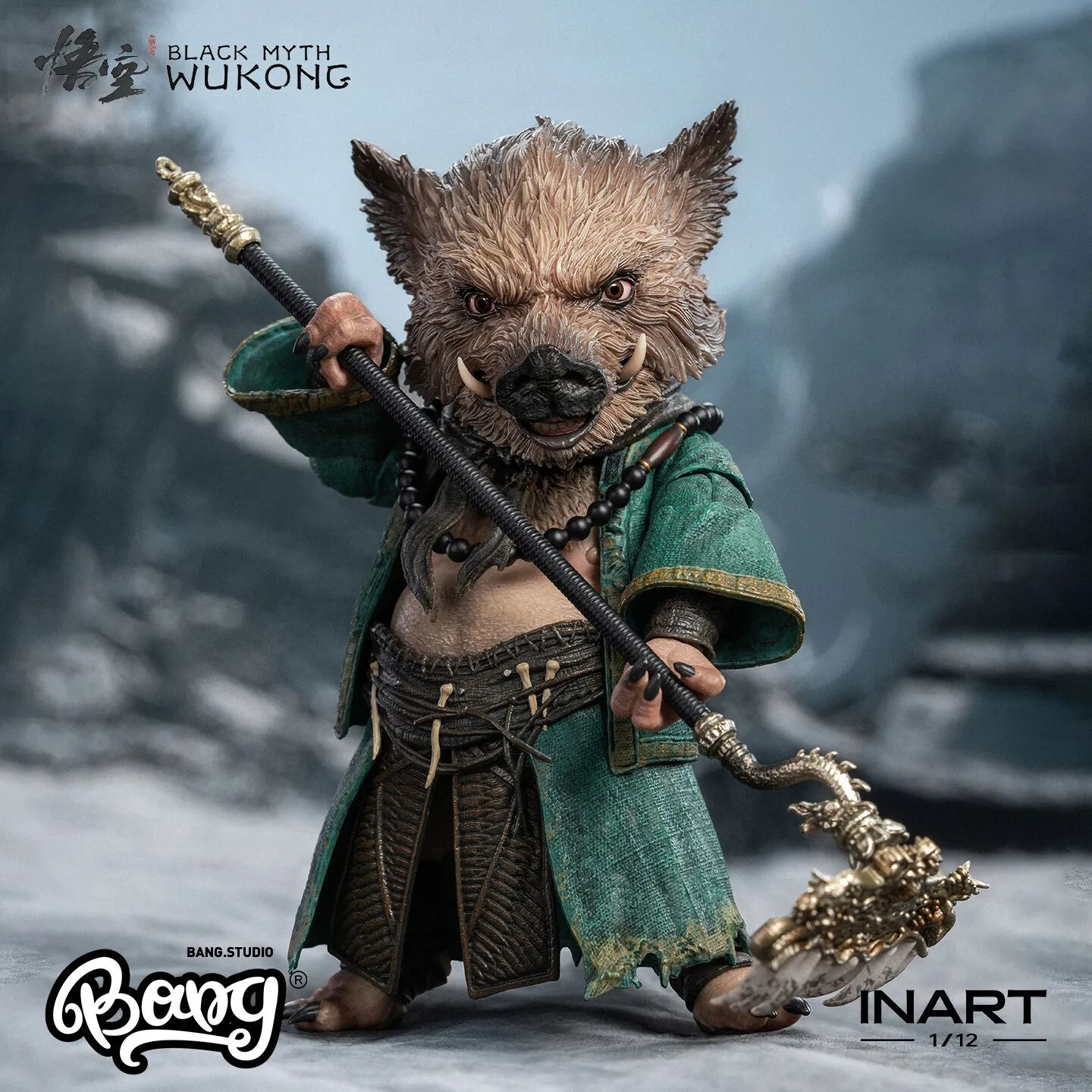 In-stock Black Myth: Wukong Zhu Bajie 1/12 Action Figure Collectible