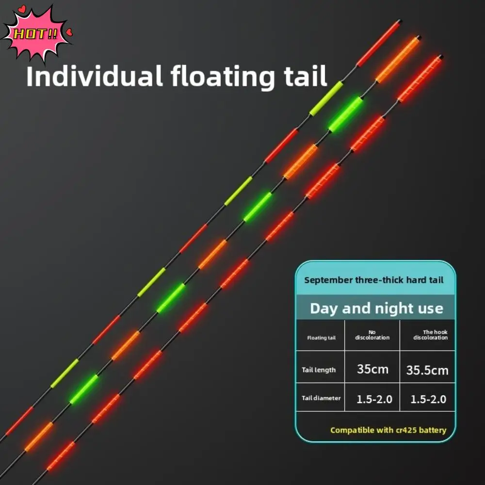 Super Bright LED Fishing Smart Float Top Luminous Ultra Sensitive Electronic Floats Buoy Induction Night Fishing Float Top