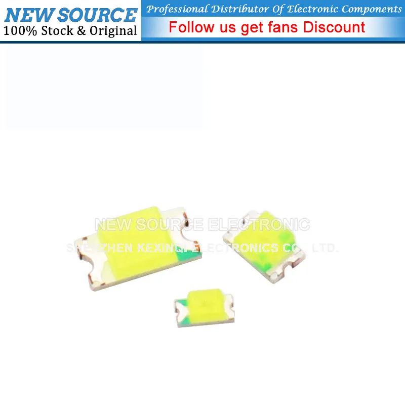 100pcs/lot 0603 0805 1206 3528 5050 5730 SMD LED Red Yellow Green White Blue Orange Light Emitting Diode kit