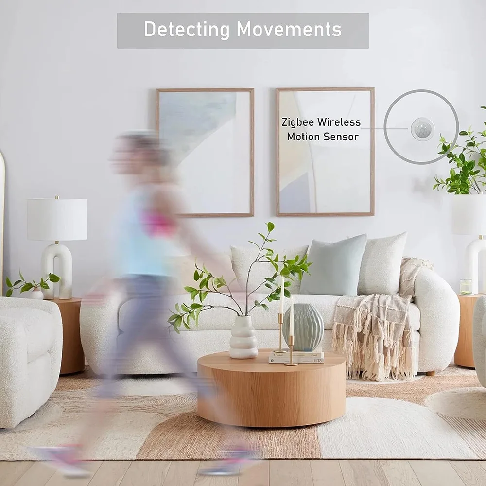 เซ็นเซอร์ตรวจจับการมีอยู่ของมนุษย์ Zigbee PIR – เครื่องตรวจจับการเคลื่อนไหวอัจฉริยะพร้อมระบบ Home Assistant และรองรับ Alexa Echo เพื่อความปลอดภัยในบ้านอัตโนมัติ