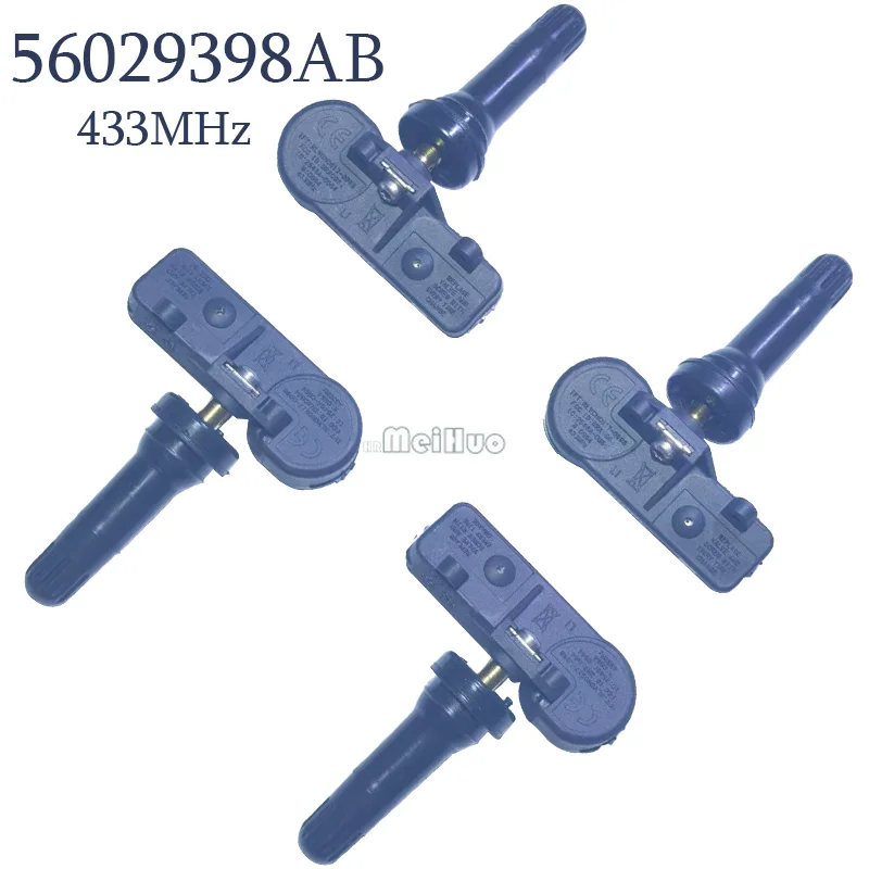 1/4PCS 56029398AB Tire Pressure Sensor For Chrysler Grand Voyager Ypsilon 433MHZ Car TPMS Tire pressure display Sensor