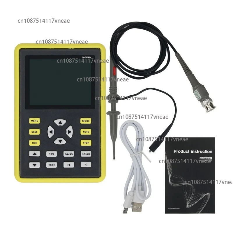 ADS5012H 100MHz 500MSa/s Handheld Digital Oscilloscope with 2.4