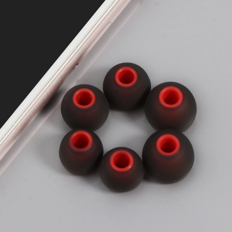 เคล็ดลับหูฟังซิลิโคนขนาด 3.8 มม. เปลี่ยนหูฟังหมวก Eartips เคล็ดลับ Eargels 1 ชุด