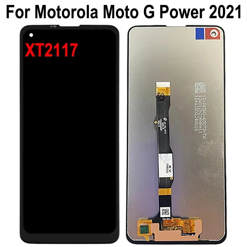 GEFENSI For Motorola Moto G Power (2021) LCD Display Touch Digiziter Assembly For Moto G Power 2021 XT2117 Display Screen Replac