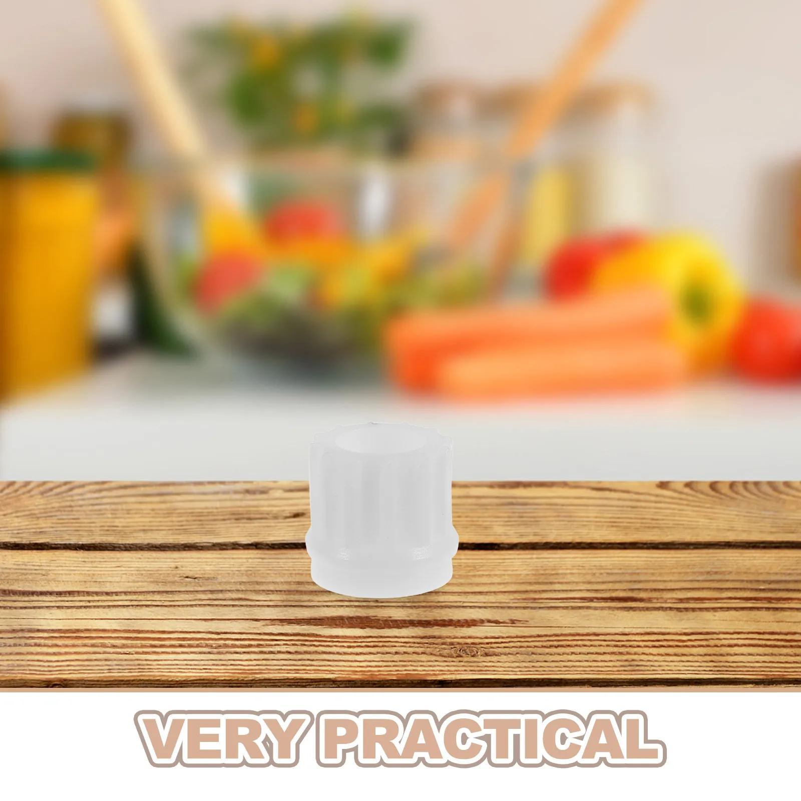 12-Tooth Meat Grinder Screw Plastic Pinion Gear for Fast Reliable Meat Grinding Sausage Stuffing Meatball Prep Safe Food Grade