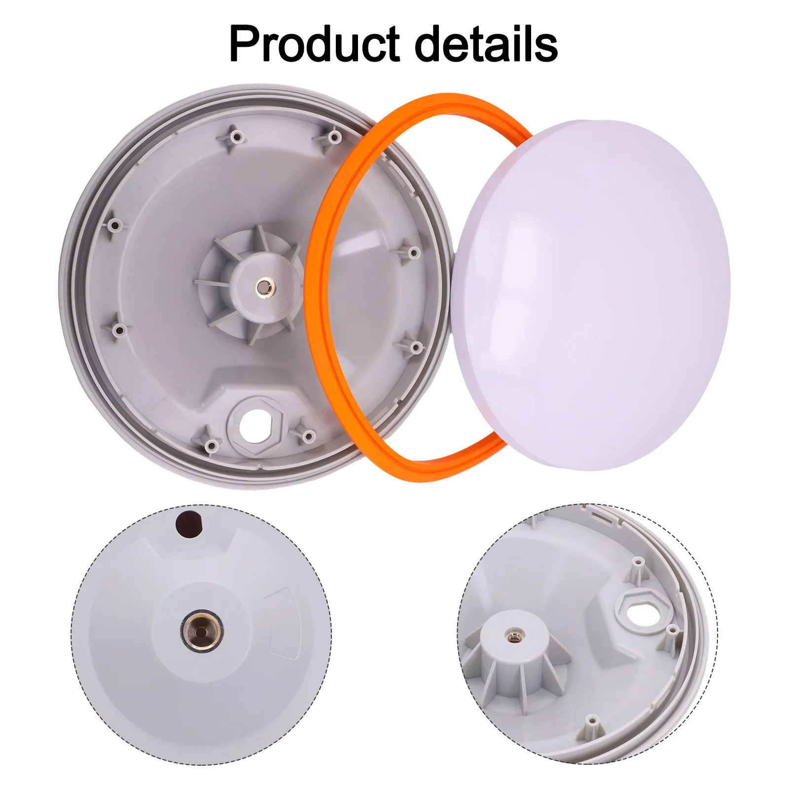 IP67 Rated GNSS Antenna Shell for Full Band External Antenna Replacement in Agricultural and Surveying Applications
