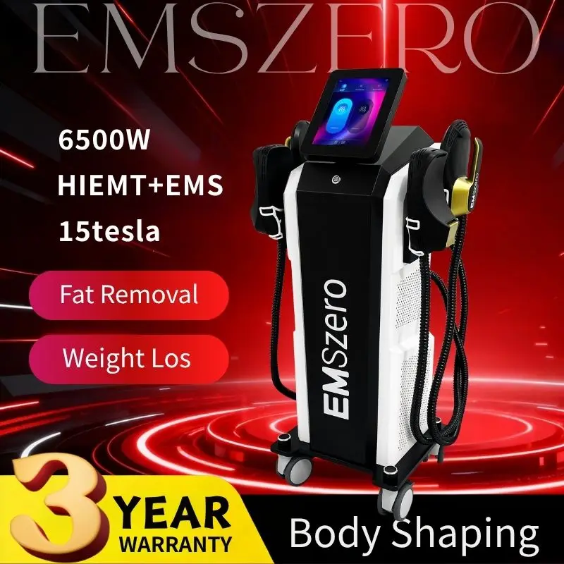 EMS Muscle StimulatorEMS Machine RF Professional 6500W 15Tesla EMS Carving Hi Emt Body Slimming Muscle Stimulation Carving EMS