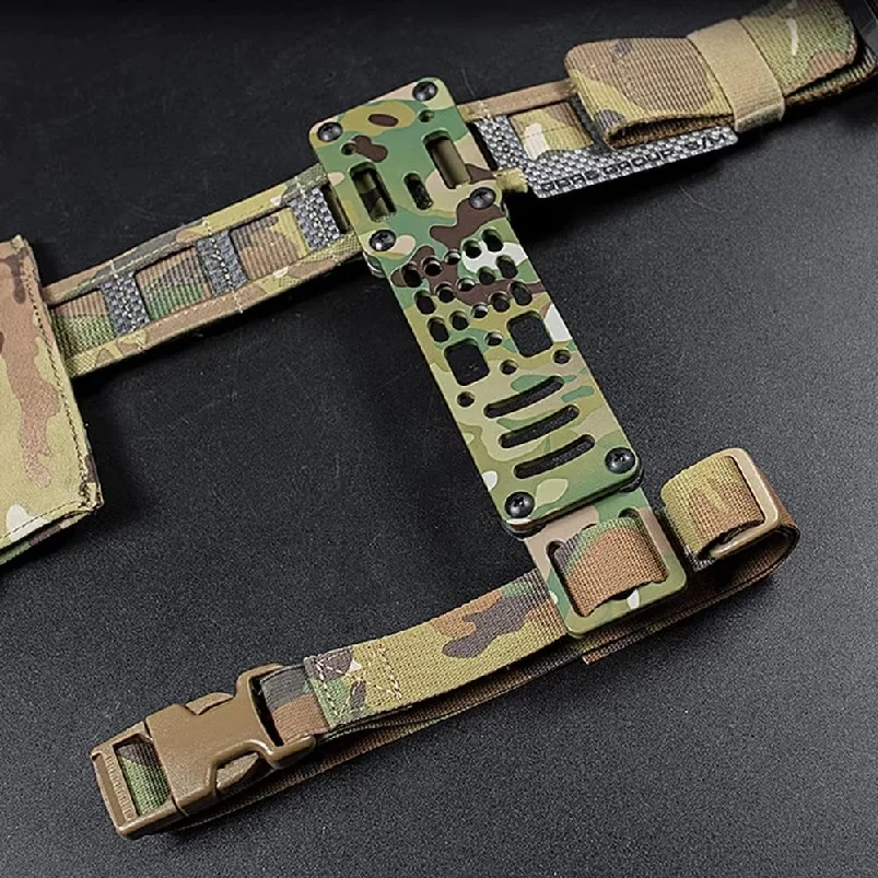 hunting-metal-modular-pistol-holster-adapter-for-qls-platform-drop-leg-band-3-hole-adjustable-quick-release-adapter