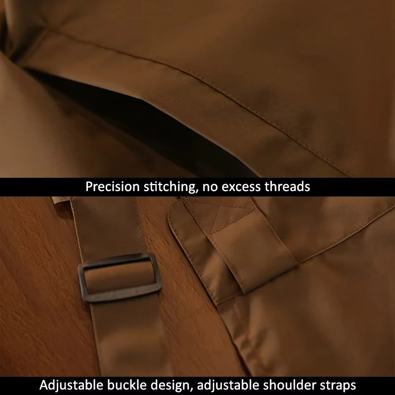 

Long Work Apron Waterproof Lightweight Apron Kitchen Apron Fashionable For Kitchen Coffee Shop Workshop