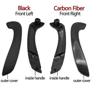 Links und rechte Haustürgriff des Innenraums, Schwarz, Renault Megane 3 III Flunce 2008-2016, 809600015R 197012651 809540001R 8 Hauptverkauf Megane Handschuhtür - №2