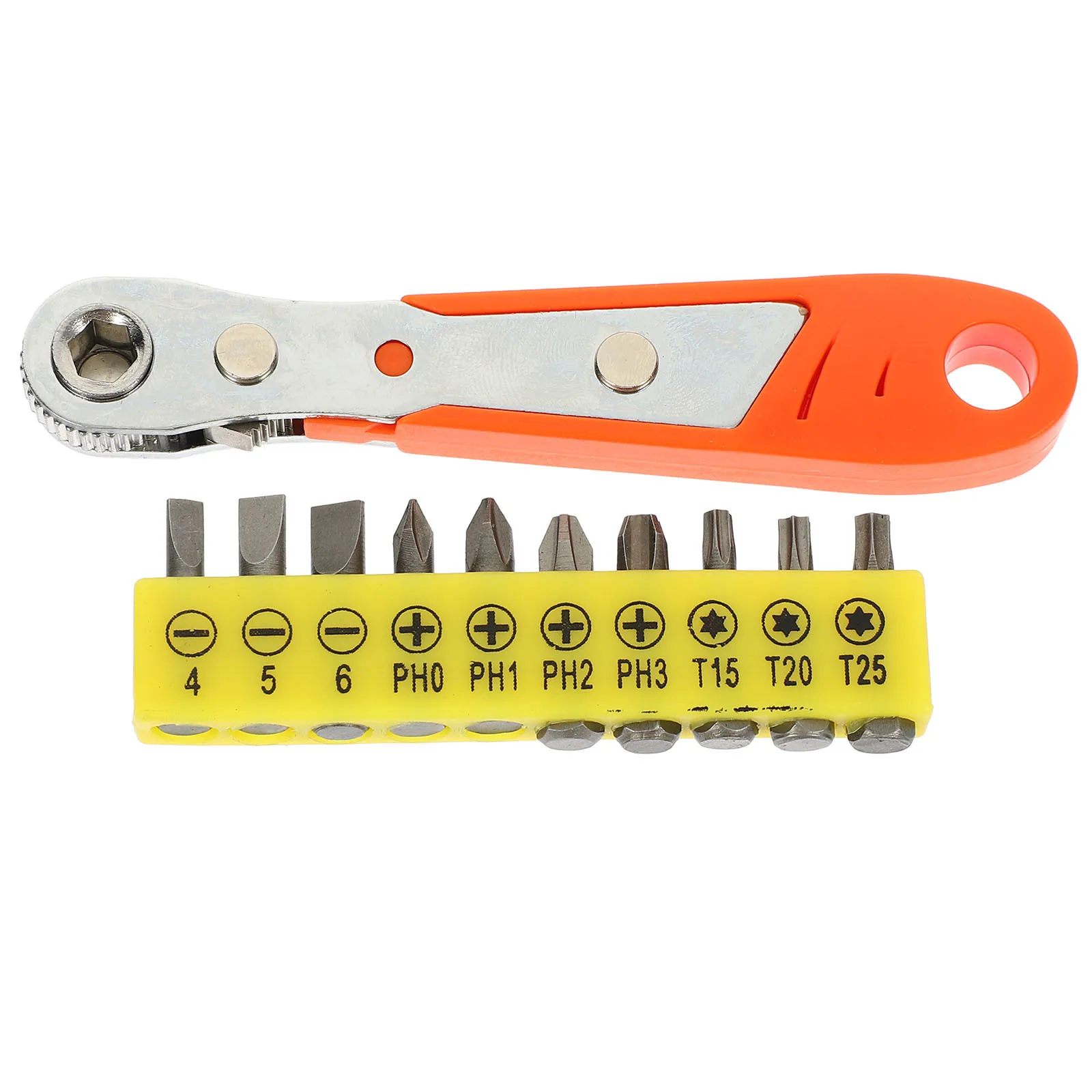 

Bit Ratchet Brake Adjustment Tool Sturdy Mini Ratcheting Wrench Electrician Hand Tool For Tight Spaces Under Sink Cabinet Repair