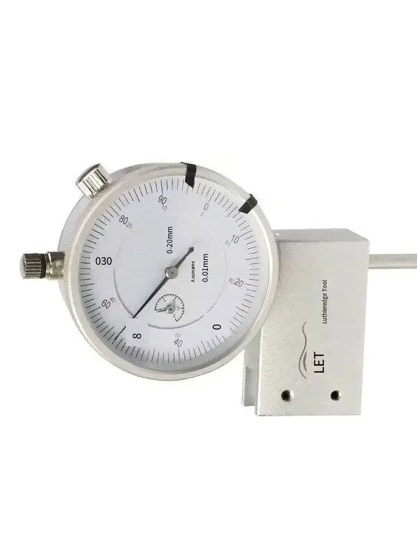 

Guitar Neck Reset Angle Offset Measuring Meter Dial Indicator Folk Guitar String Distance Violin Repair Tool