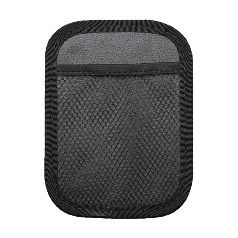 1PC Car Organizer Storage Bag Adhesive Mesh Pocket Phone Holder Sundries Nets Interior Accessories 20x14cm 12x17cm Universal