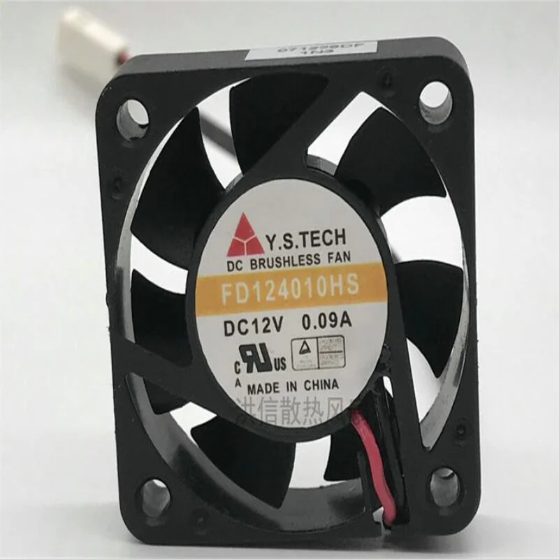 

Wholesale: original FD124010HS DC12V 0.09A CPU 4CM 4010 two-wire ultra-quiet fan