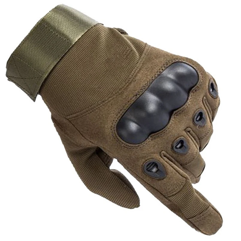 Tactical Gloves Long Finger Special Forces Soft Shell Design Climbing Motorcycle Gloves Winter Canvas Gloves Fan Sports