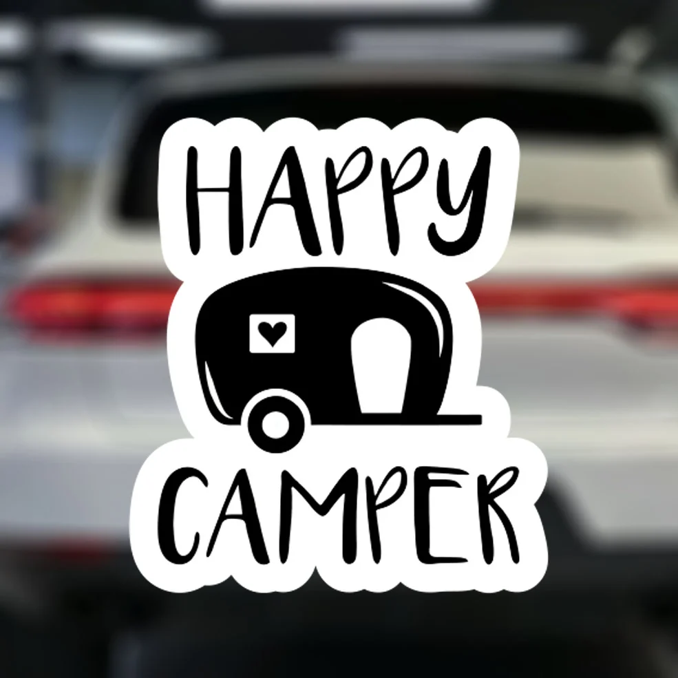 Vinyl Decal - Adhesive Matte Weather-Resistant Vehicle Sticker Multipurpose for Laptops, Single-Use, Ideal for Various Surfaces