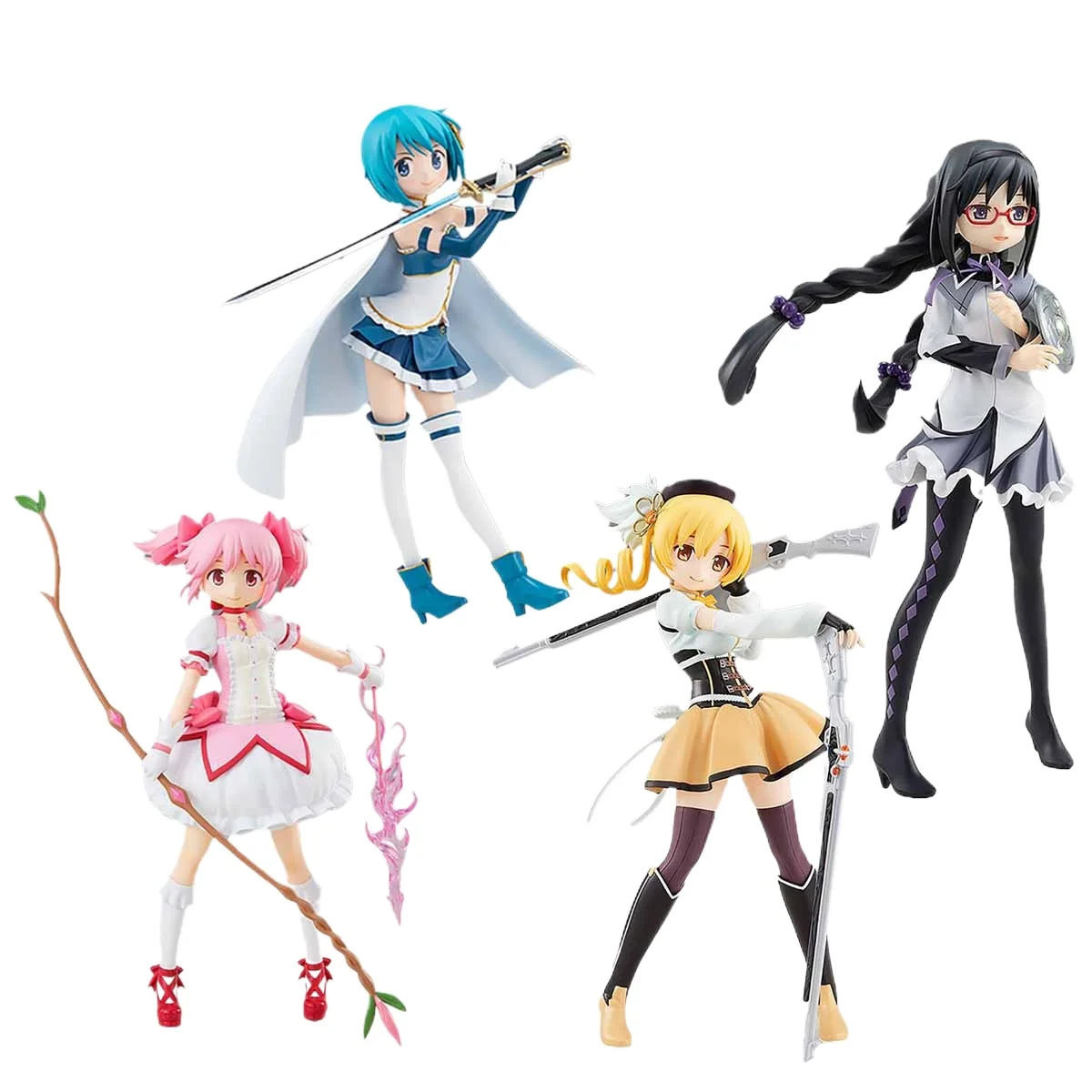 

Original Genuine POP UP PARADE Tomoe Mami Akemi Homura Miki Sayaka Madoka Kaname Puella Magi Madoka Magica The Rebellion Model