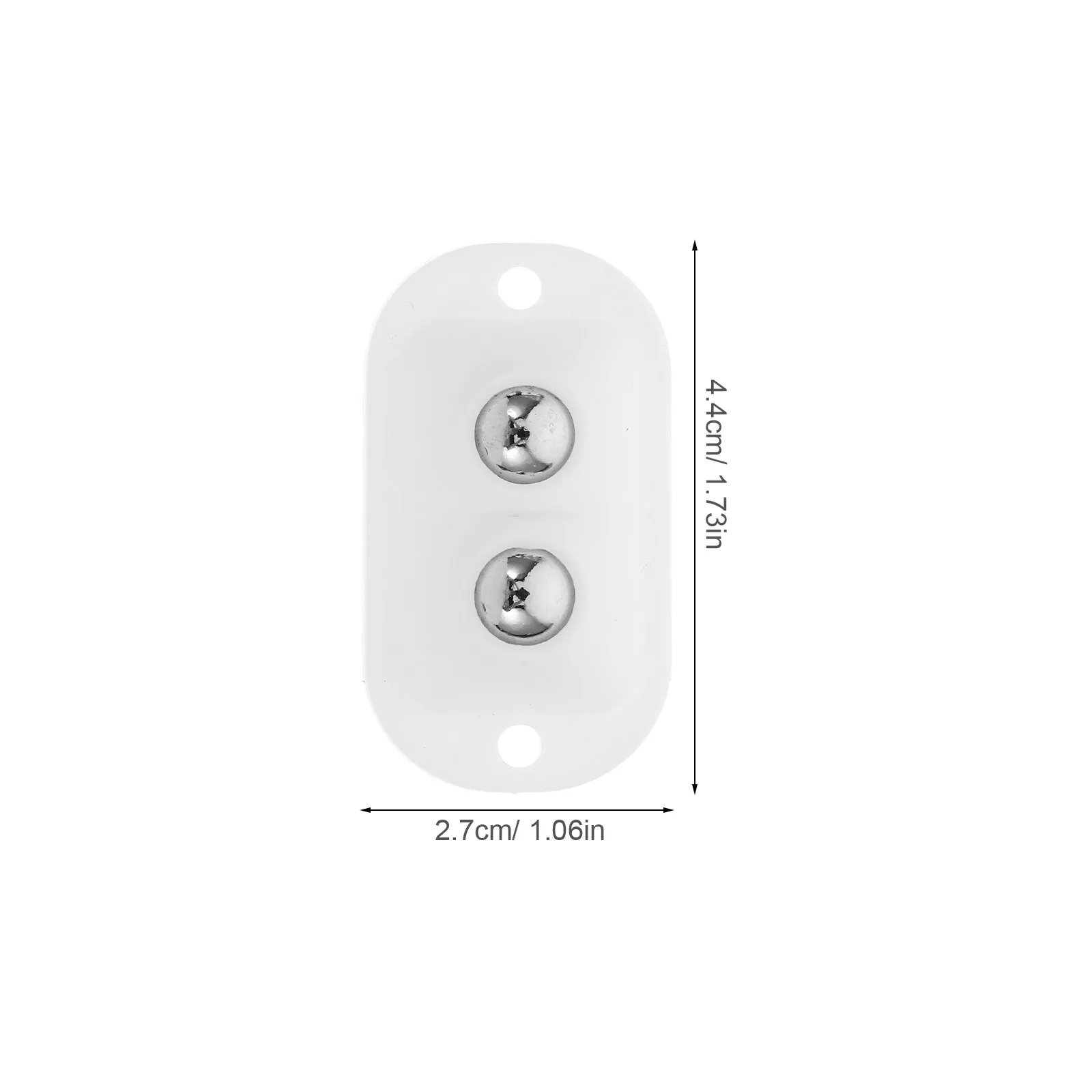 4Pcs Furniture Casters Self Adhesive Appliance Sliders Heavy Duty 360 Degree Swivel Wheels Scratch Resistant Rollers for Moving