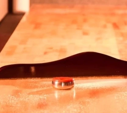 Table de Shuffleboard Standard pour Tournoi Dédié