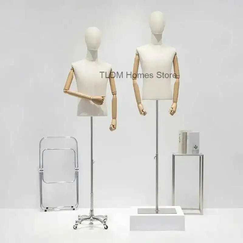 

Clothing Mannequin Props Mannequins Korean Store Window Full-body Version Display Stand Model Male Female Half-length Mannequin