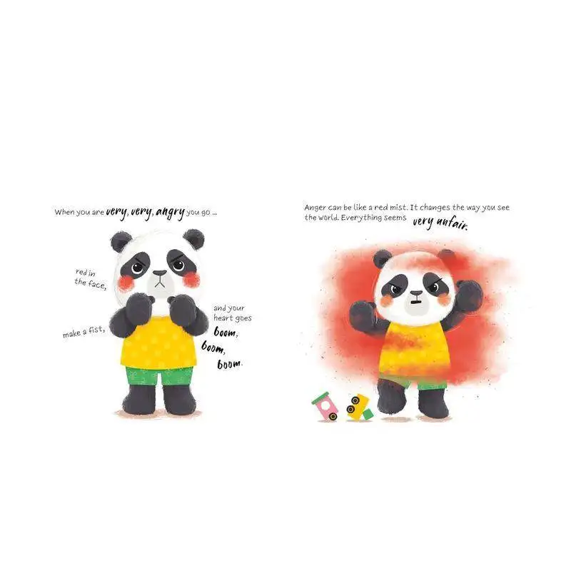 Pre-sale period: 60 days 【My Feelings】My Angry Book English version: Children's Fun Picture Book