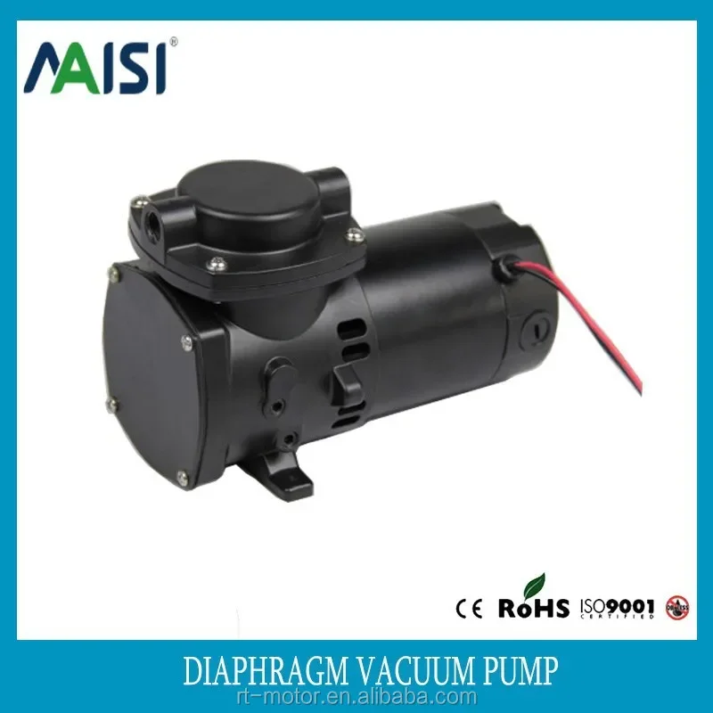 24v silent brushed diaphragm compressor pump vacuum 12v dc mini electric air pump