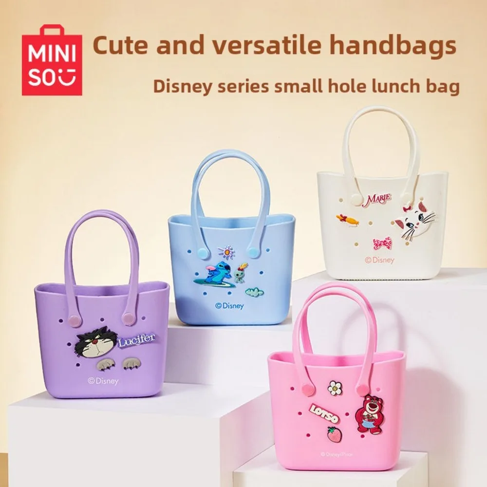 

Kawaii Lunch Bag Kid DIY Disney Handbag Anime Portable Maternity Storage Bag Handbags for Women Mommy Bags Baby Diaper Organizer