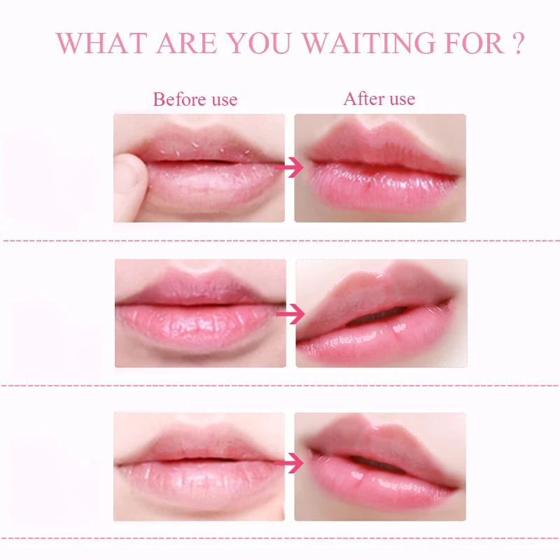 20pcs Crystal Collagen Lip Mask Lips Plumper Pink Lip Patches Moisturizing Lips Masks Korean Cosmetics Skin Care for Beauty