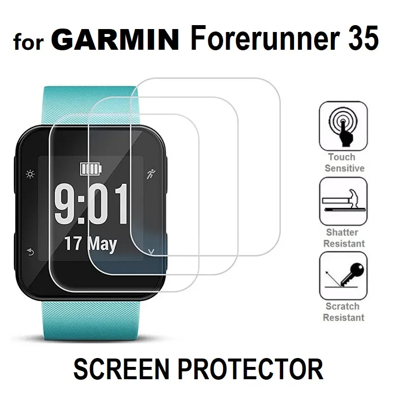 

Защитная пленка для смарт-часов Garmin Forerunner 35, 5 шт., закаленное стекло, защитная пленка от царапин