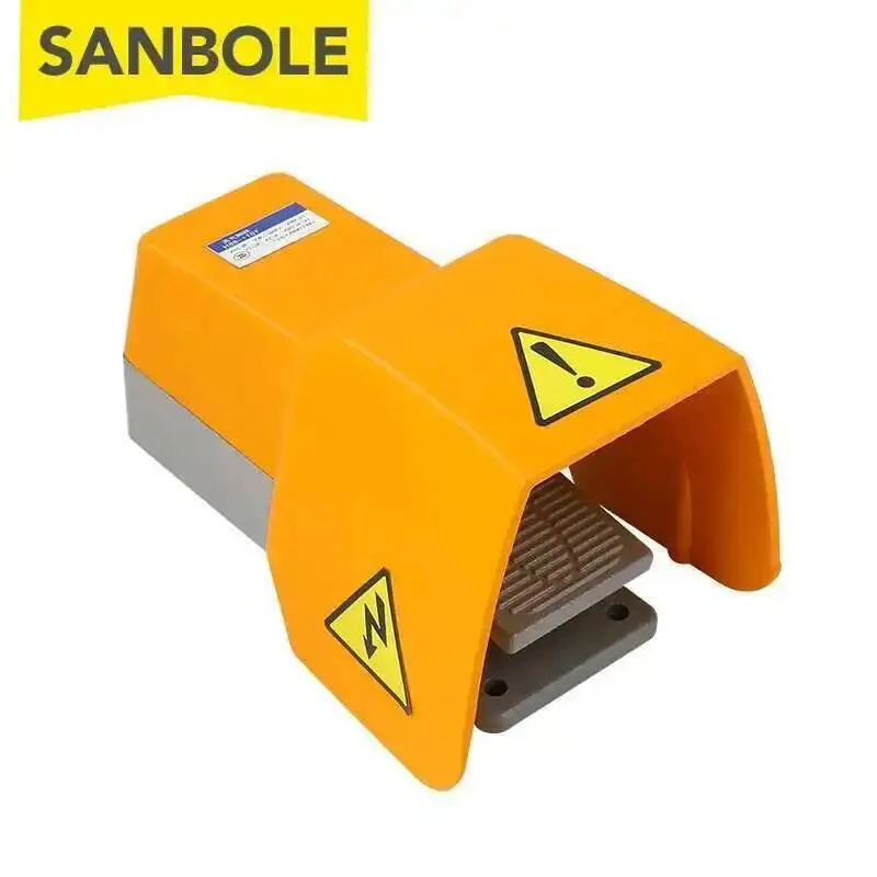 

YDT1-H 68H 88H Ножной переключатель Sereis Тип педали для станков Управление аксессуаром ВЫКЛ-ВКЛ AC380V 10A IP44