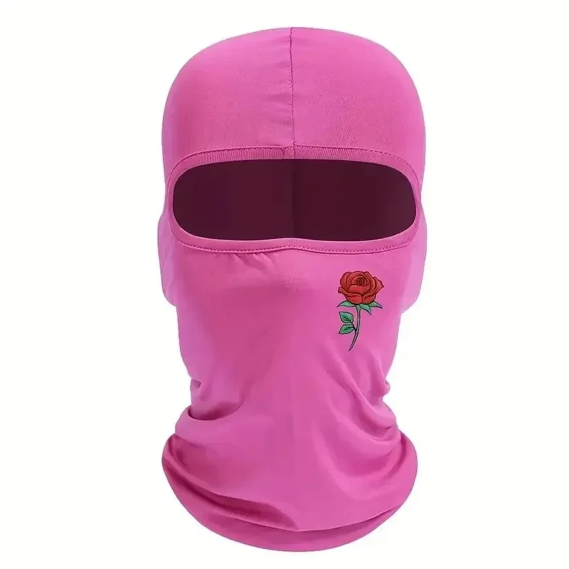 1pc rosa impressão máscara de esqui para homens mulheres balaclava máscara facial shiesty máscara