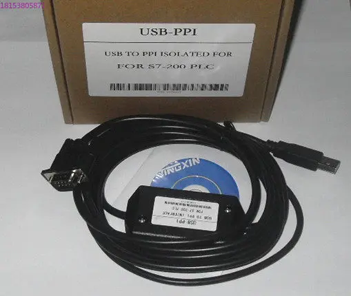 

USB-PPI programming cable for Siemens CPU222/224/226 and other S7-200 series PLCs