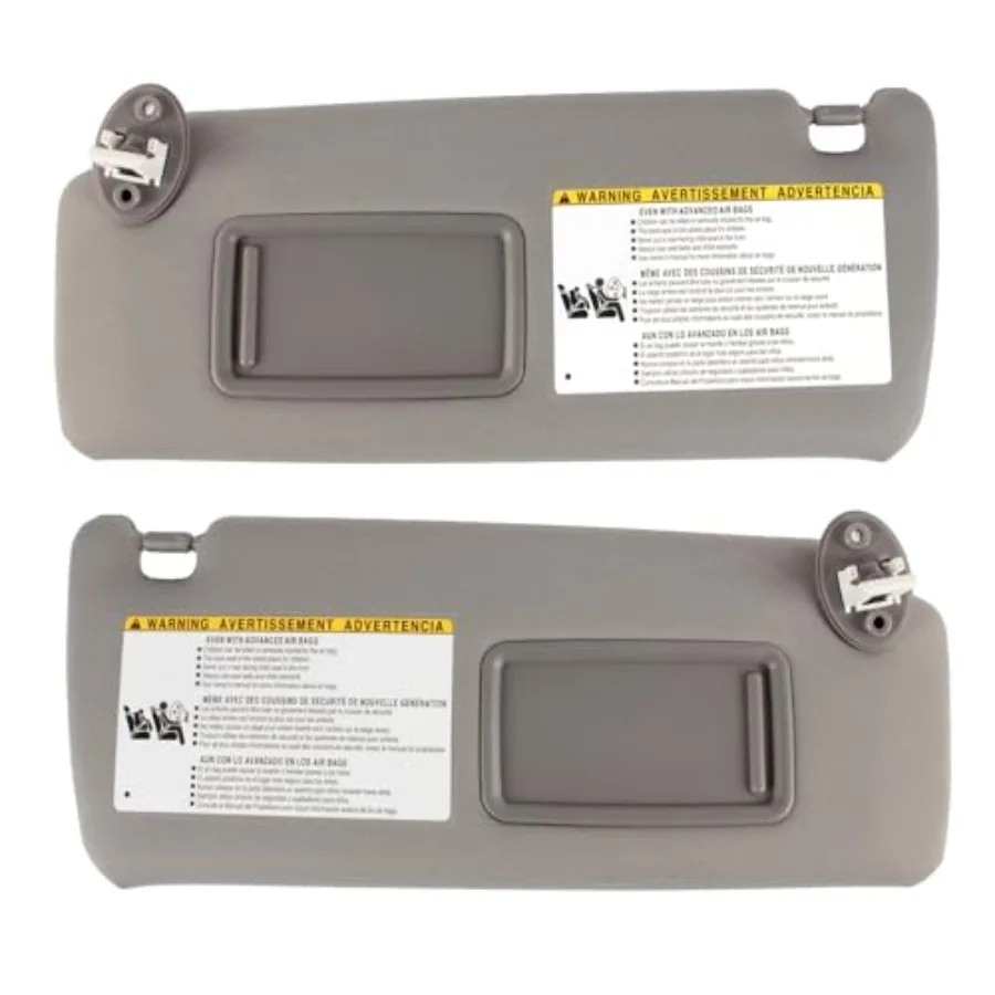 

LeftandRight Side Sun Visor Replacement for 4RUNNER Toyota 2010 2011 2012 2013 2014 2015 2016 2017 2018 2019 2020 2021 2022 202