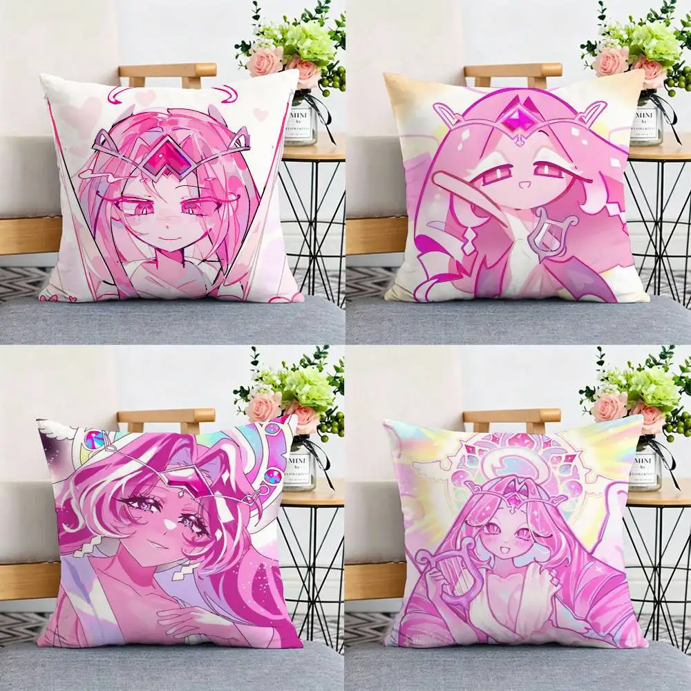 

Eternal Sugar C-Cookie Double-sided print Pillow Case Cushion Cover Throw Pillow Case For Car Sofa