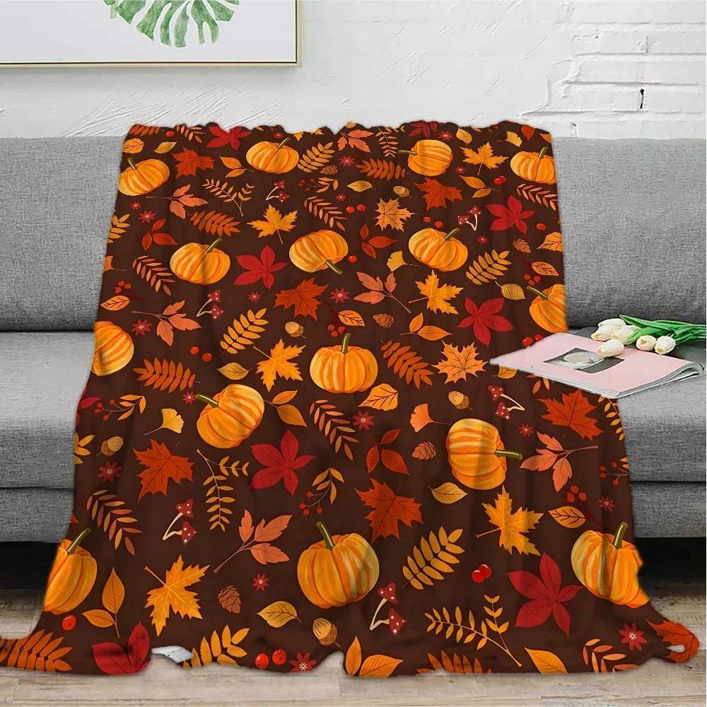 Halloween Blanket for Home, Car, Sofa, Camping and Travel Blanket, All Season Blanket, Lightweight, Super Soft and Comfortable