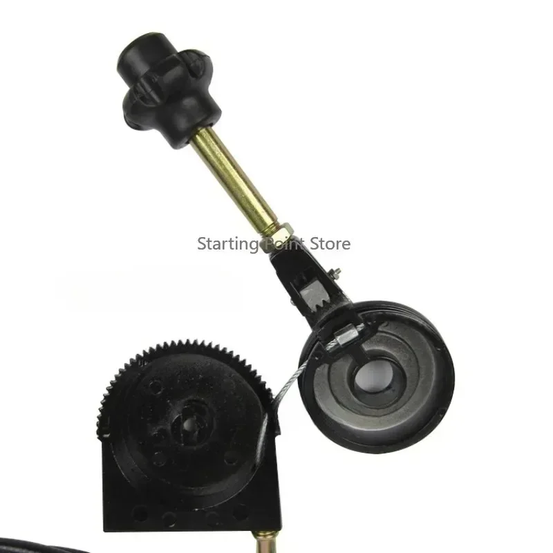 Automobile Agricultural Vehicle Excavator Hand Throttle Assembly Hand Throttle Controller Pull Wire Manual Controller