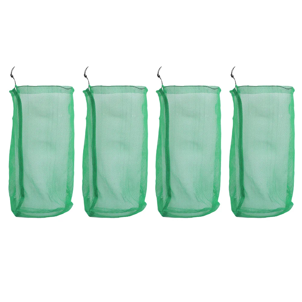 

4pcs Fishing Net Bags Shrimp Bait Nylon Mesh Compact Lightweight Durable Easy Clean Stable Reliable Fish