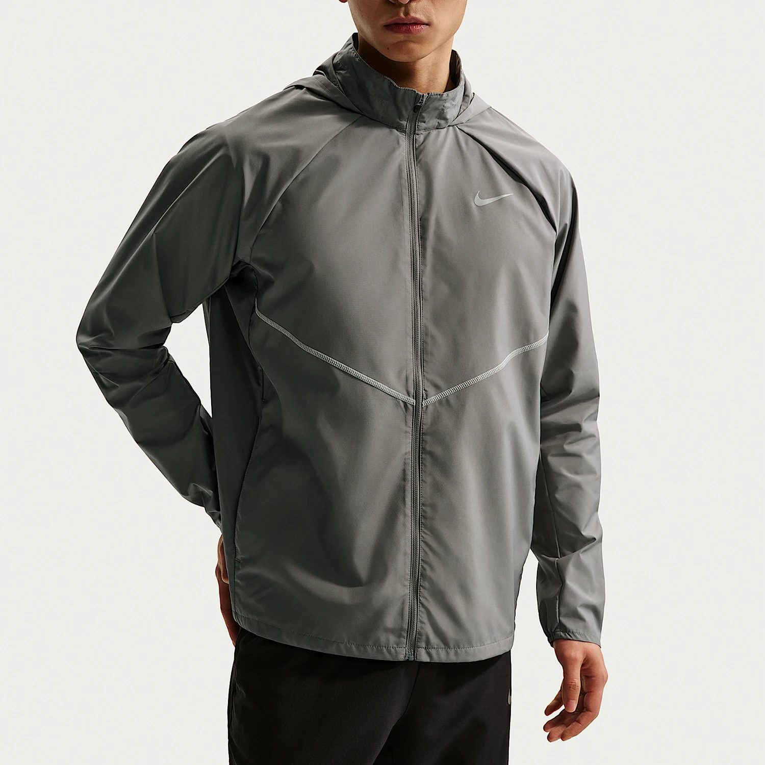 Nike Authentic Miler Repel Men's Water repellent Running Sunscreen Jacket IF2370-084