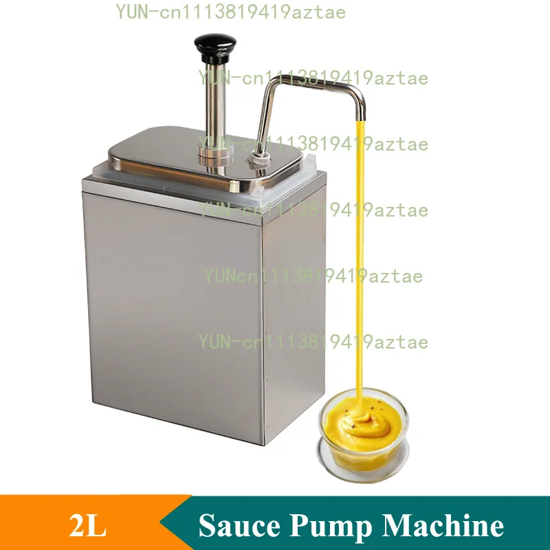 2L Sauce Dispenser Machine For Restaurant Topping Popular Sauce Dispenser Machine Cheese Tomato Sauce Pump Machine