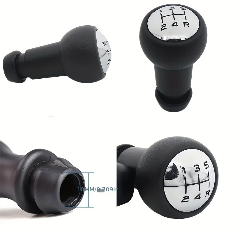 5 Speed Car Gear Stick Shift Knob Lever Pen Adapter Replacement For Peugeot 206 207 307 308 For Citroen C4 Picasso Berlingo 2009