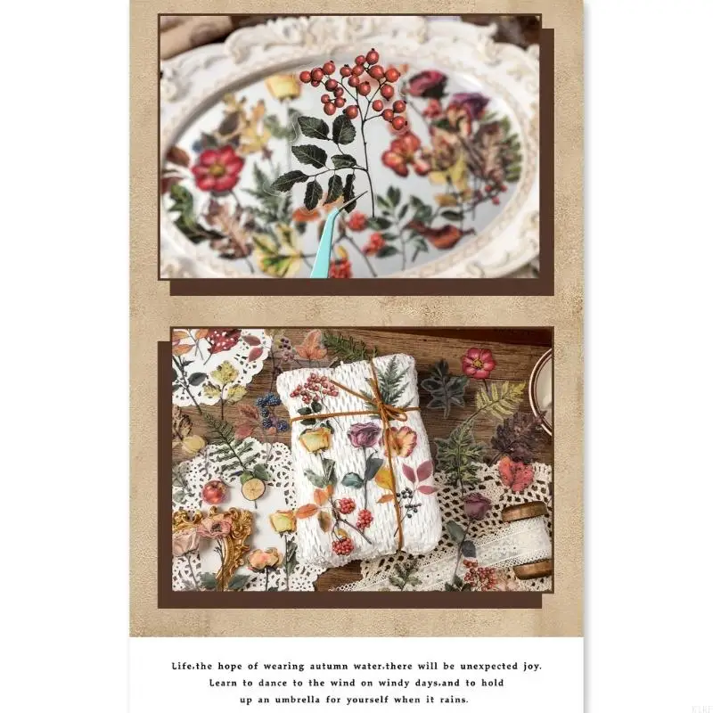 Растительный лист цветок декоративная наклейка наклейка для скрапбукинга