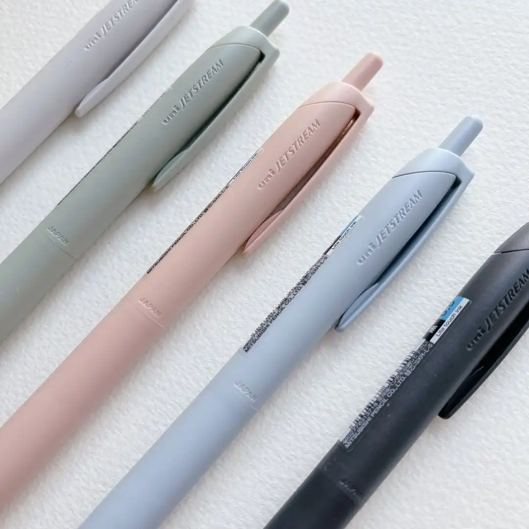Mitsubishi Jetstream Fast-Drying Ballpoint UNI Ultra-Smooth Gel Pens Feather-Light Silky Smooth 0.5/0.7mm Stylo Japan Stationery