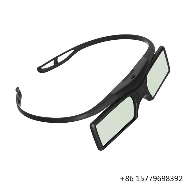 

Active Shutter 3D Glasses with RF/BT Smart Touch Control, Image Stabilization Button for Projector TV