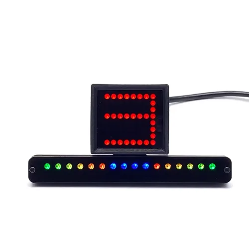 Imagen 2 del producto Medidores de pantalla de tablero de juego de carreras de simulación de PC para Thrustmaster T300 para Logitech G29 G27 SIMAGIC FANATEC MOZA