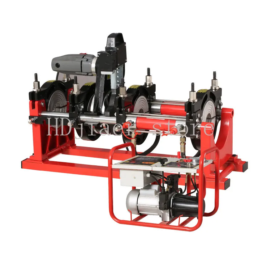 Hydraulic semi-automatic PE pipe welding machine hot melt docking pipeline machine 250 315 400 500 630