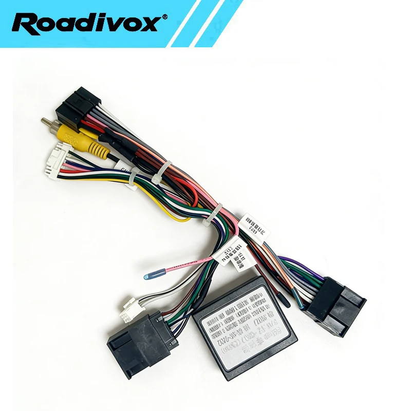 

Car Radio Wire Harness Power Adapter For Chery Grand Tiggo 5 16pin Android Stereo Video GPS Multimedia ISO Cable Connector